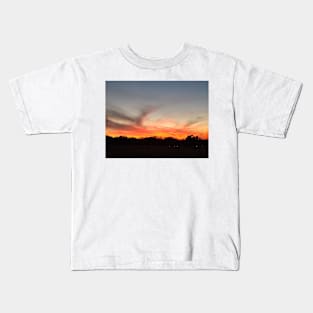 Wispy Sky Kids T-Shirt